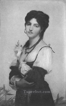 ジュール・ジョゼフ・ルフェーブル Painting - ソレントの花嫁 ジュール・ジョゼフ・ルフェーブル